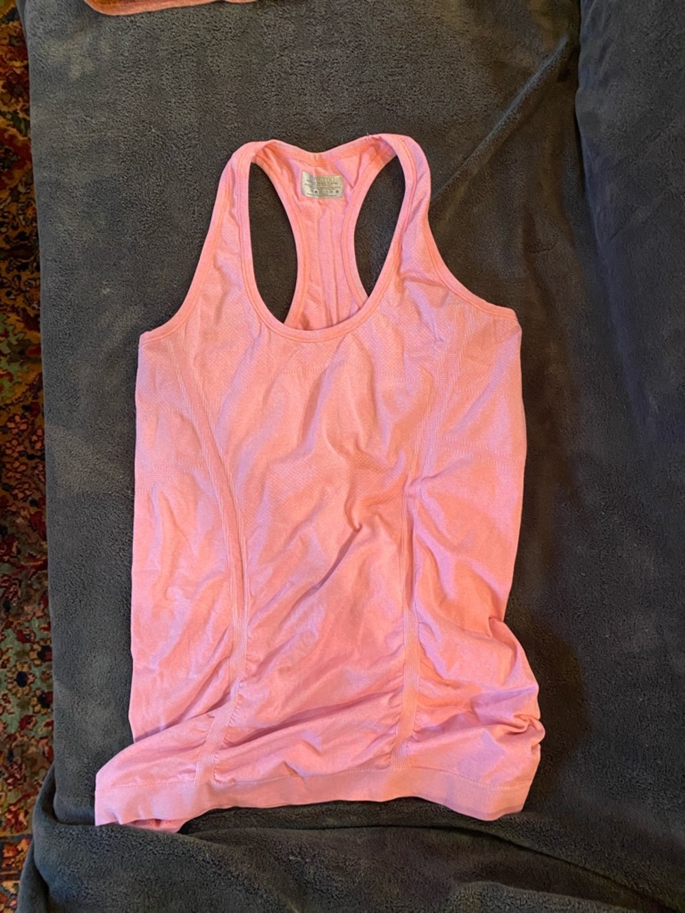 Light Pink Racerback Tank Top - Brand:
